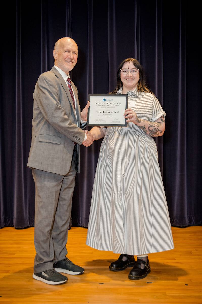 Taylor Deschaine-Hurd ; Communications